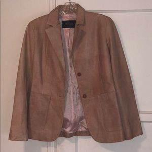 Trussardi Women’s Leather Salmon Jacket size 40